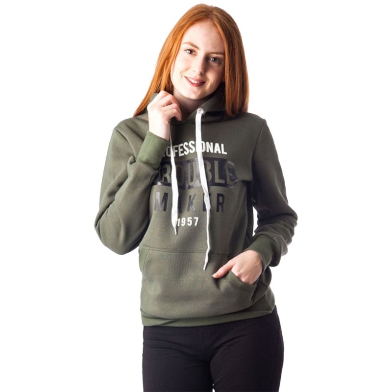 Paco Co Foyter Me Koykoyla Khaki Gynaikeia Royxa Gynaikeia